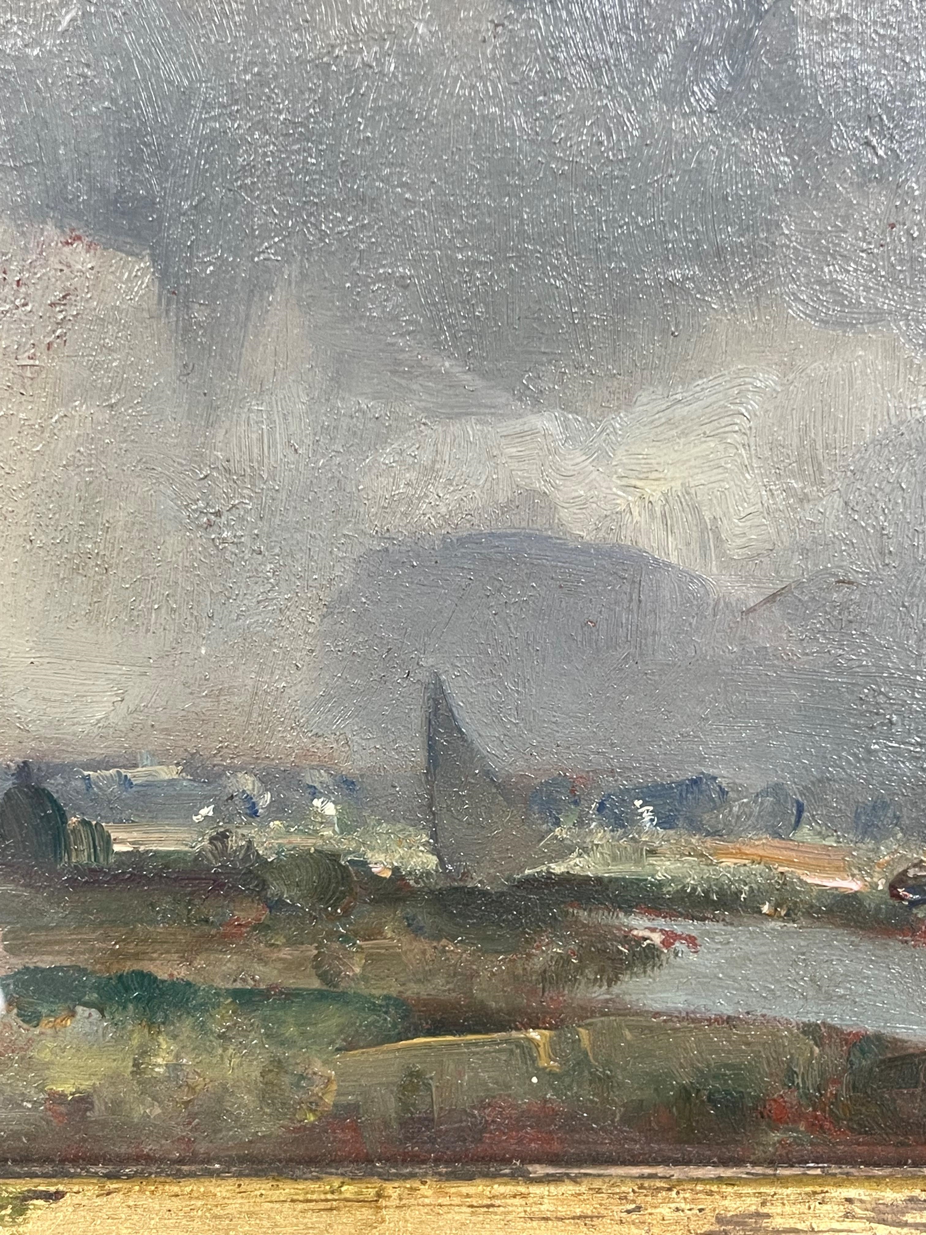 Edward Brian Seago | A pair of landscape studies with sailing boats and ...