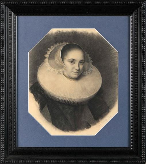 Portrait of a young lady - Jean-Baptiste Greuze