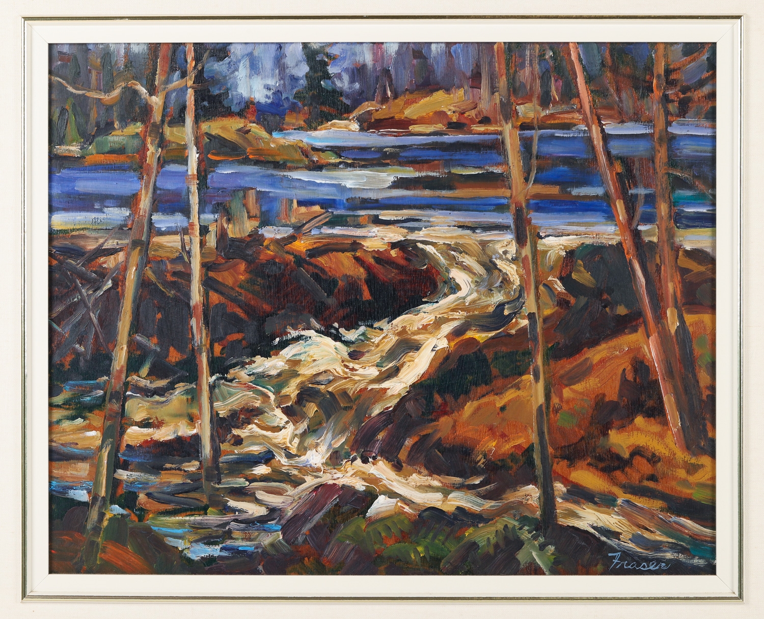 Donald G. Fraser | Broken Beaver Dam (1993) | MutualArt