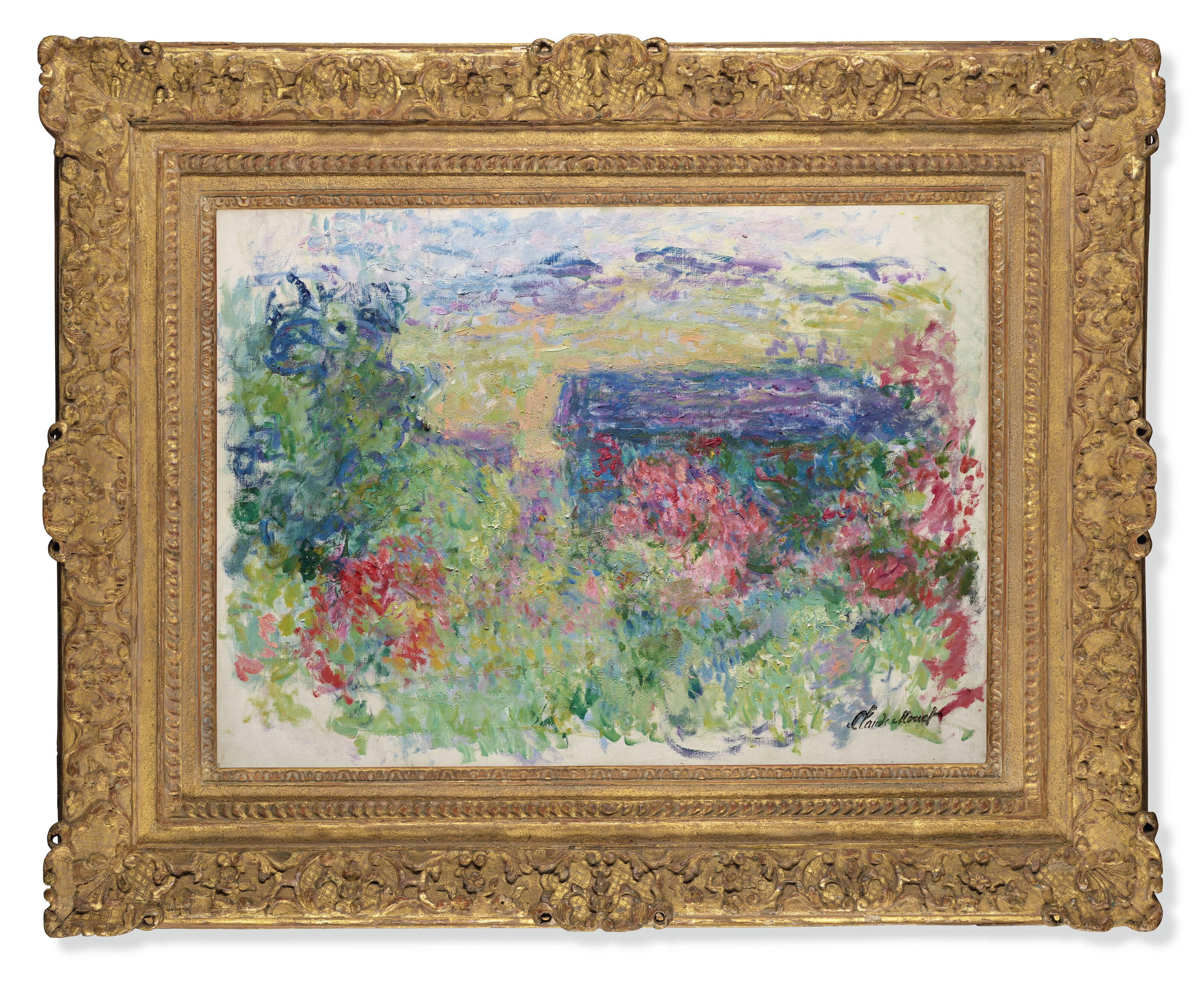 Claude Monet | La maison à travers les roses (1925 - 1926) | MutualArt