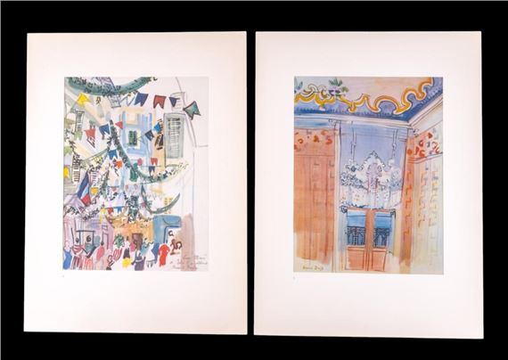 Raoul Dufy | A collection of 10 color collotype prints after the ...