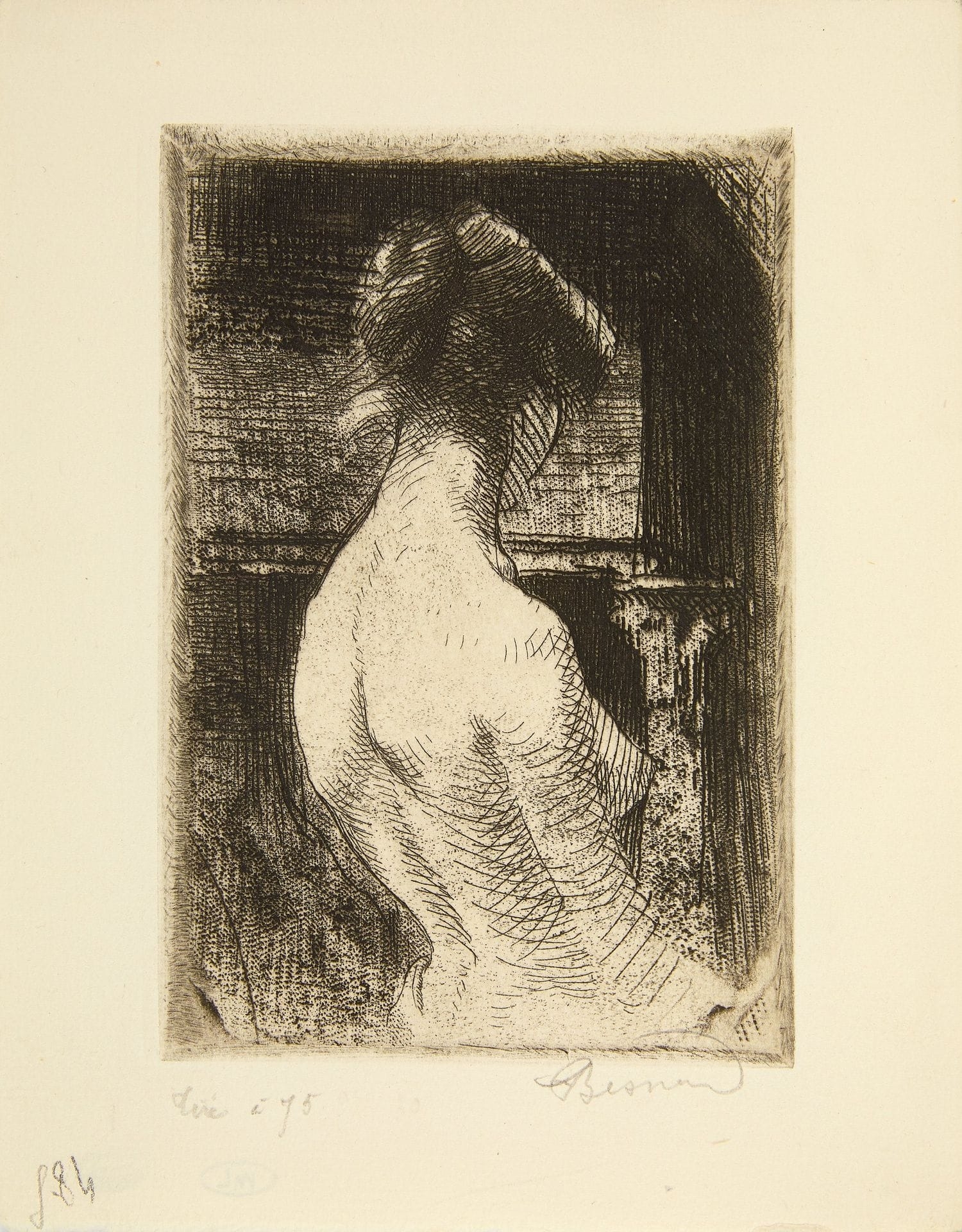 Albert Besnard | Back of a Woman (1898) | MutualArt