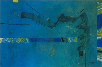 Installation view of Maya Burman exhibition at Sanchit Art.