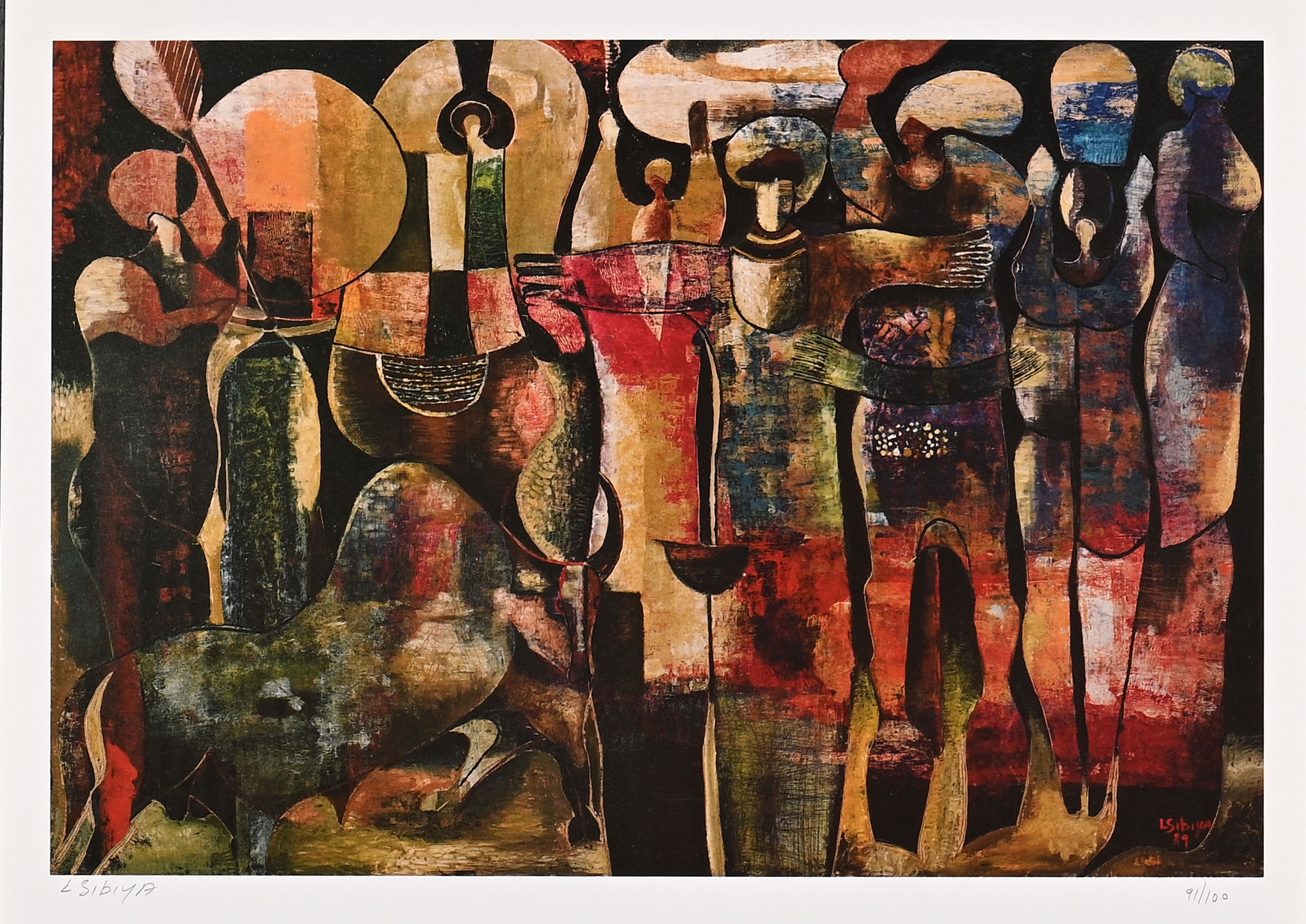 Lucky Sibiya | Composition II | MutualArt