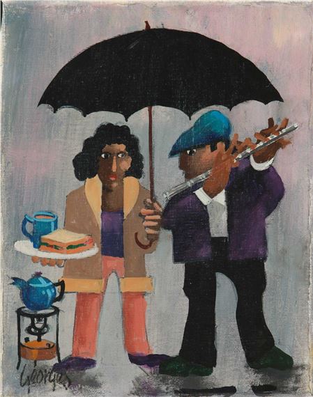George Callaghan | BUSKERS TEA TIME | MutualArt