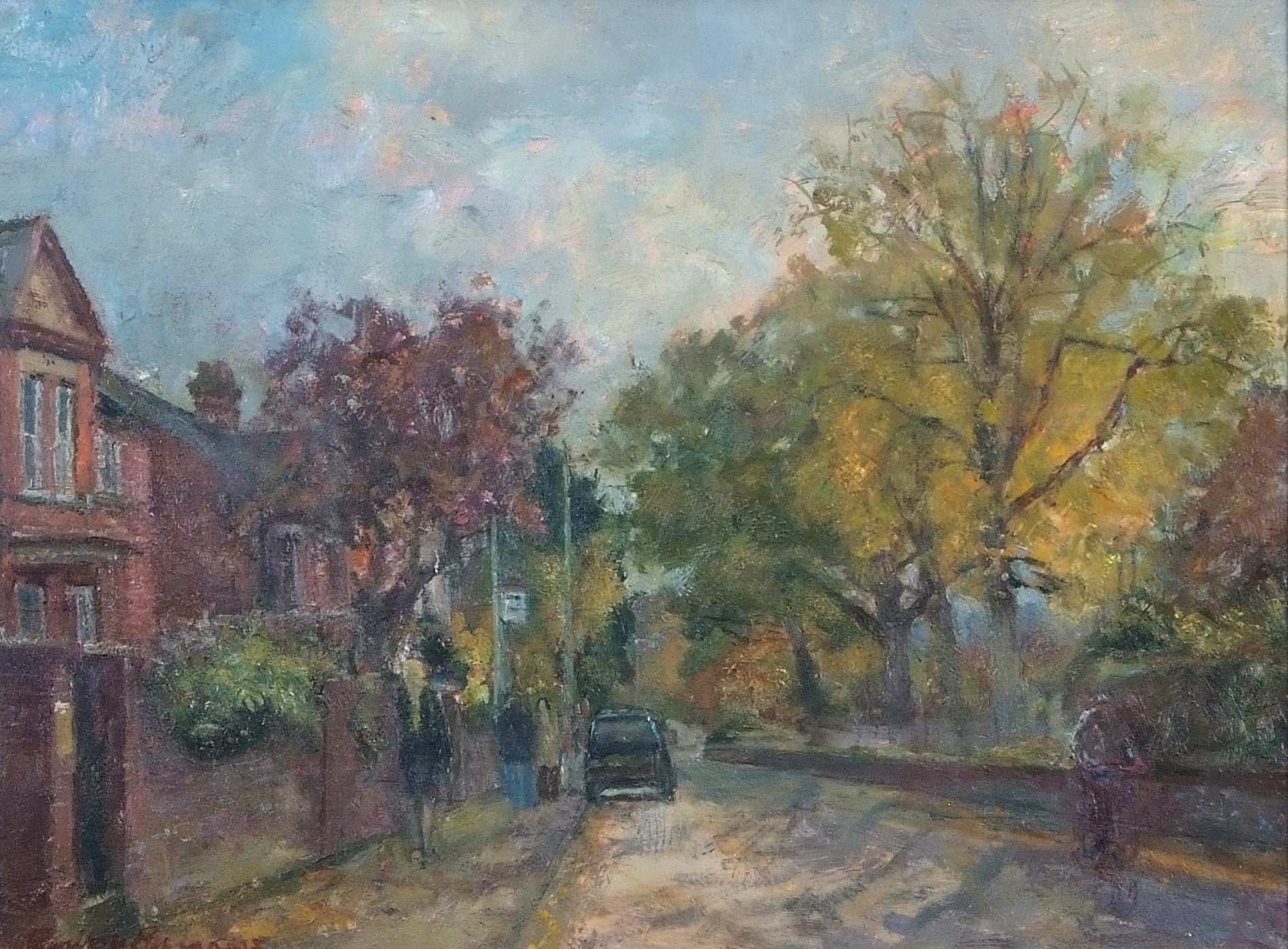 Geoffrey Burrows | Autumn Norwich | MutualArt