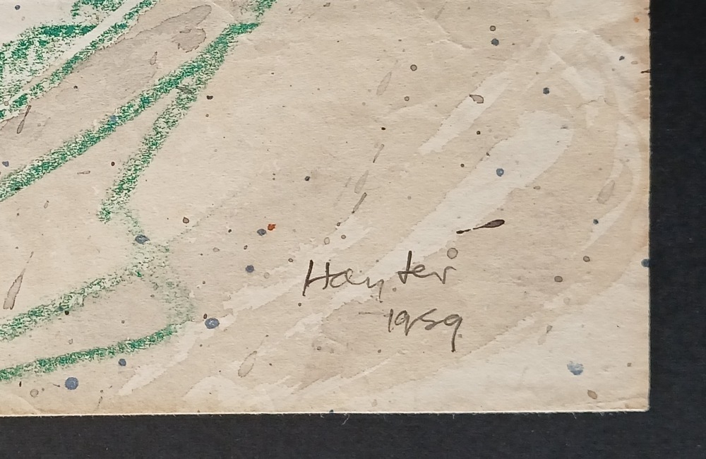 Stanley William Hayter | Abstract Composition, To Vera & John Russell ...