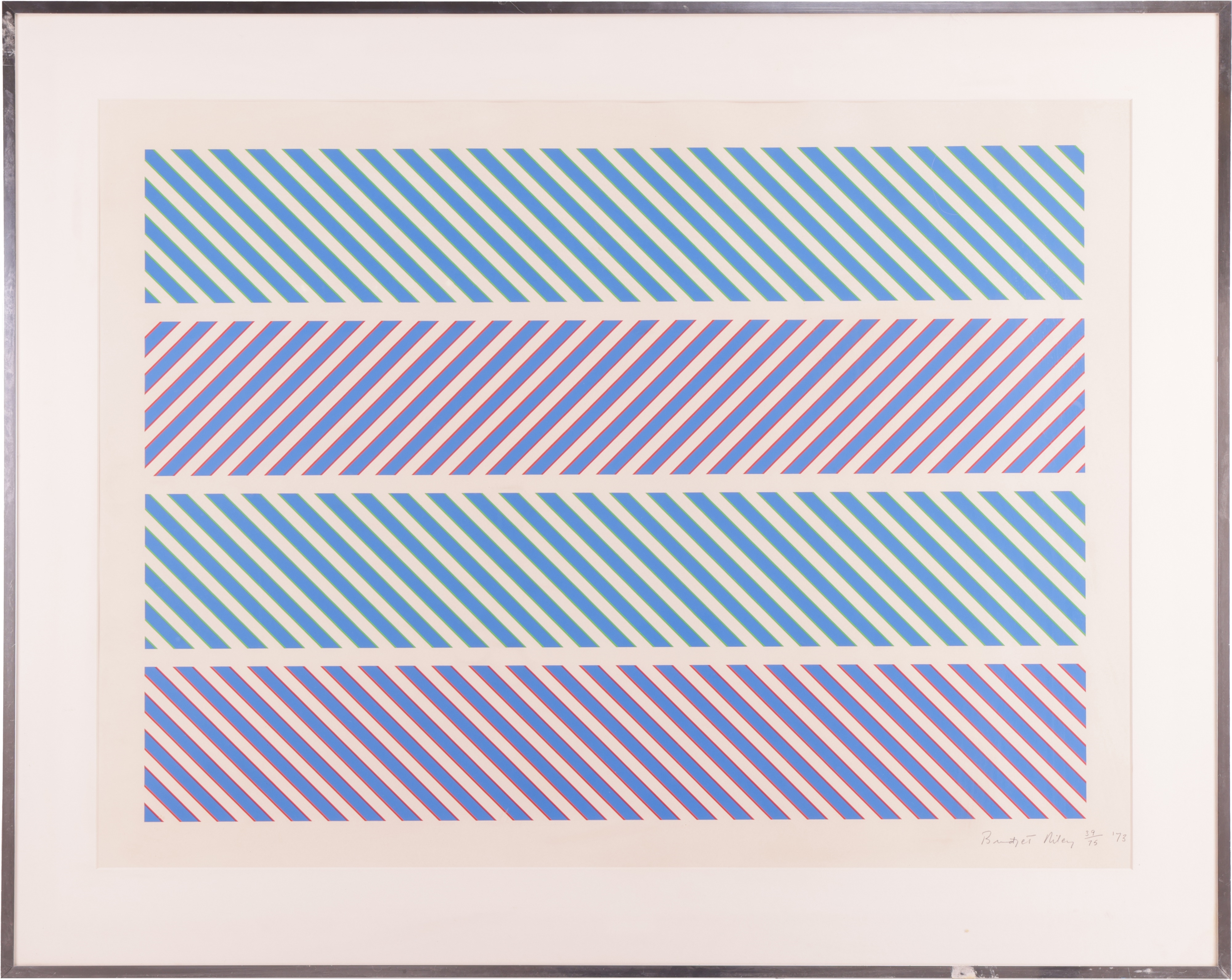 Bridget Riley | Untitled, from Rothko Memorial Portfolio, 1973 ...
