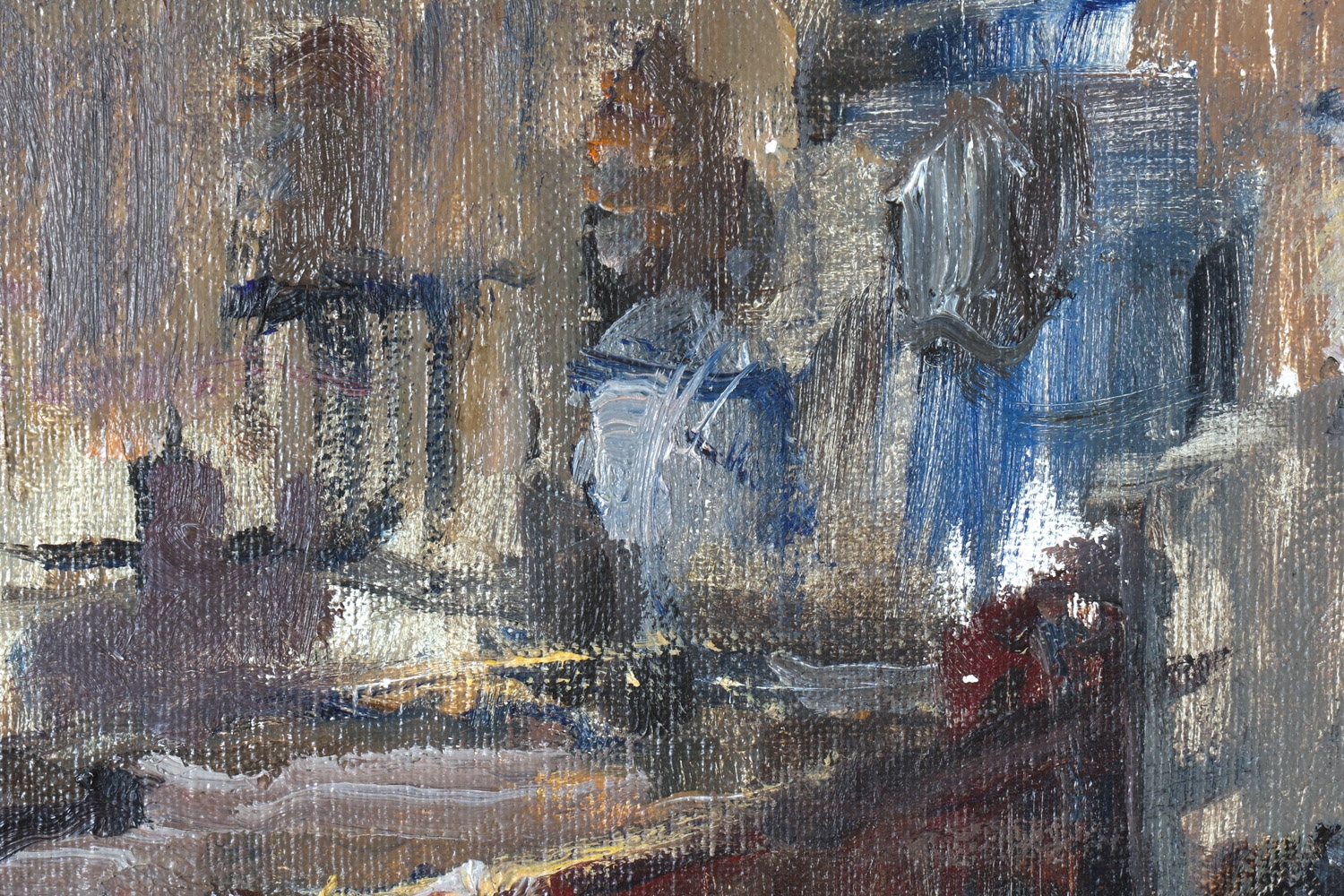 Anthony Springer | NYC ROOFTOP SCENE O/C | MutualArt