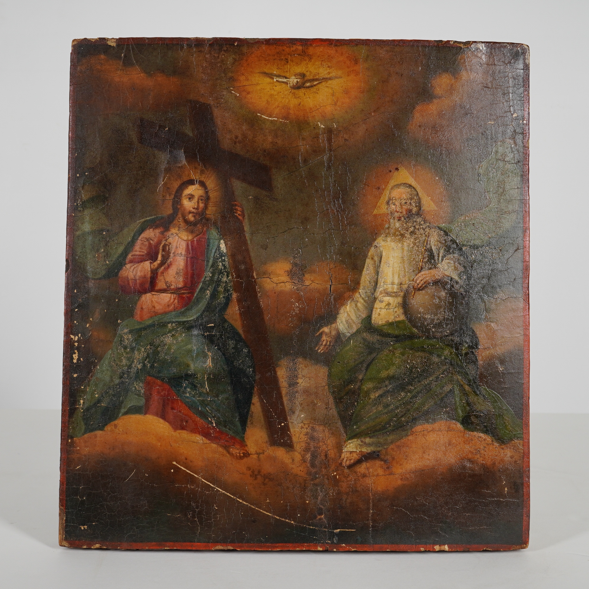 Russian School | Russian Orthodox Icon, Tempera and Gilt on Wood Panel ...