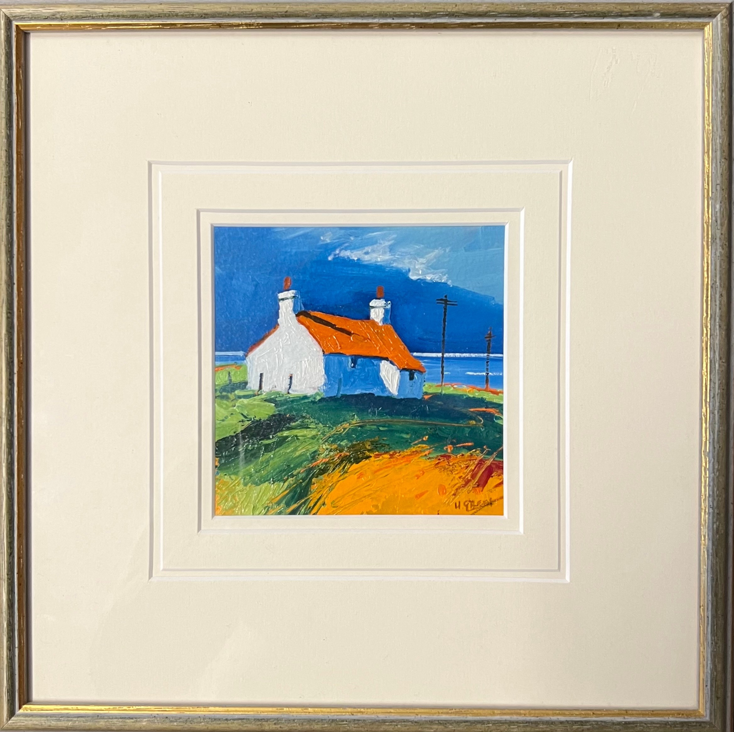 William Green | Cottage on Mull / Barra Croft (2006) | MutualArt