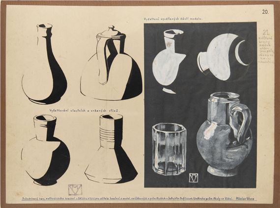 Miloslav Vávra | METHODICAL DRAWING COURSE - PART 1 (1909) | MutualArt