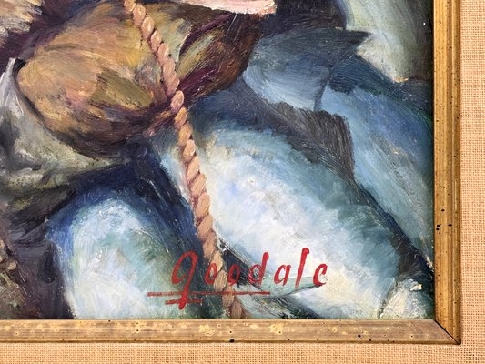 Harvey Goodale | Oil Painting of Commercial Salmon Fishing | MutualArt