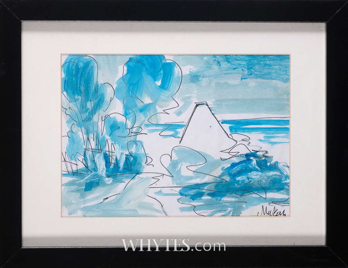 Markey Robinson | COTTAGE AND TREES | MutualArt