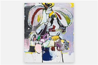 Eddie Martinez: Purple Flopper - Galerie Max Hetzler, Paris