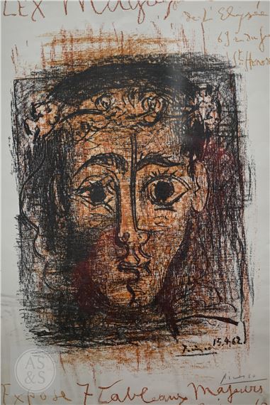 Pablo Picasso | Alex Maguy Expose 7 Tableaux Majeurs (1962) | MutualArt