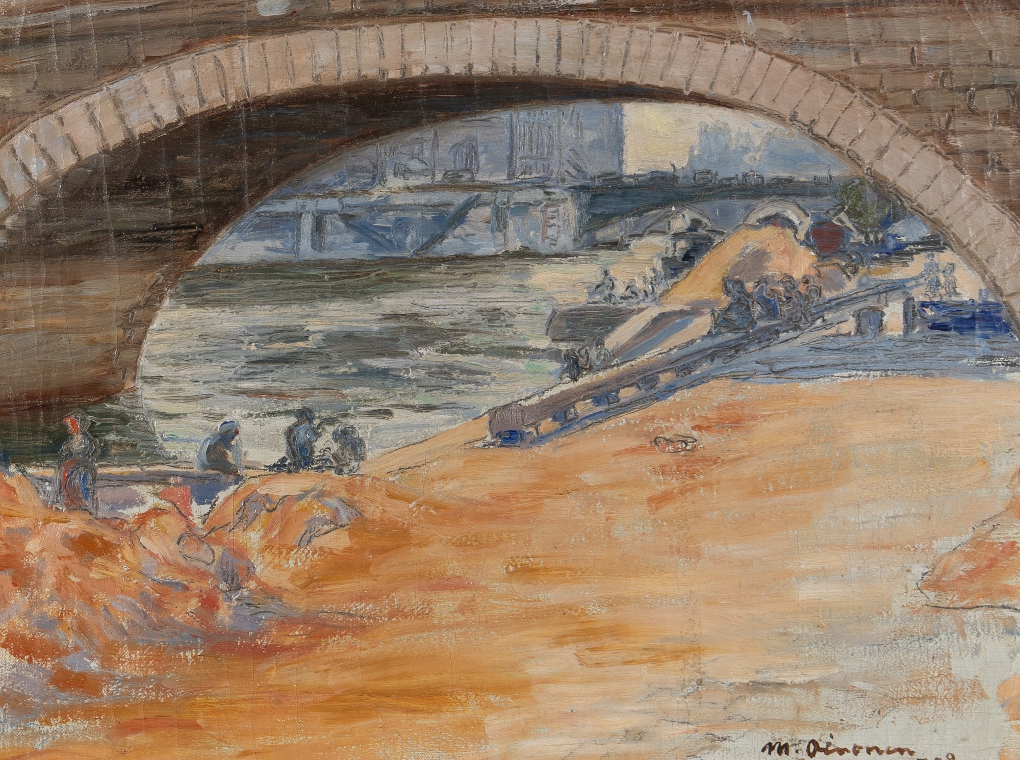 Mikko Oinonen Bridges In Paris MutualArt