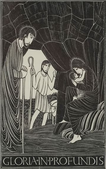 Eric Gill | Gloria un Profundis | MutualArt