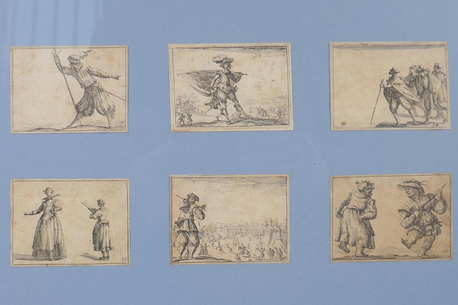 Jacques Callot | six etchings, dwarves dancing and other scenes | MutualArt