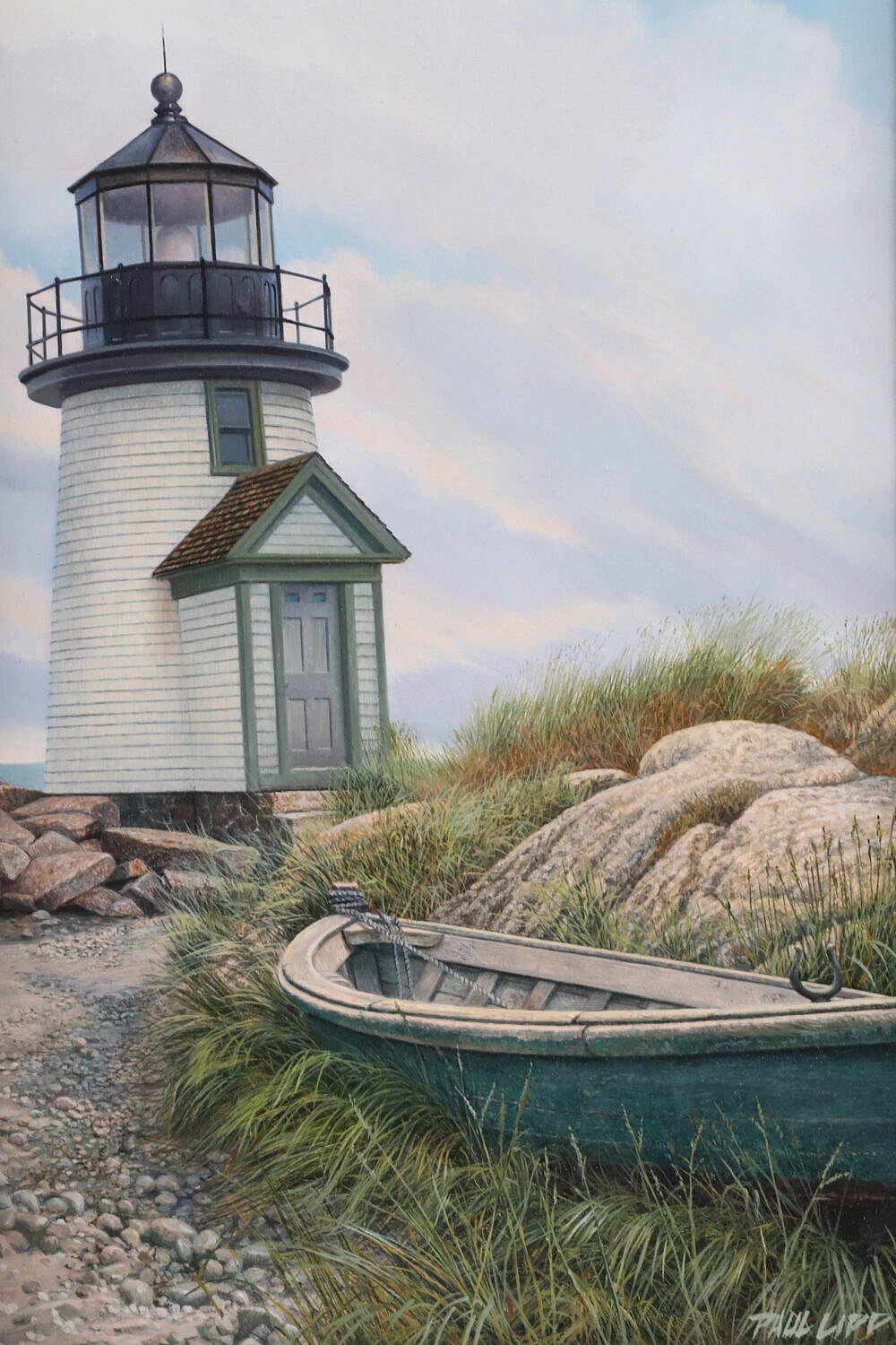 Paul Lipp | Brant Point Lighthouse Nantucket | MutualArt