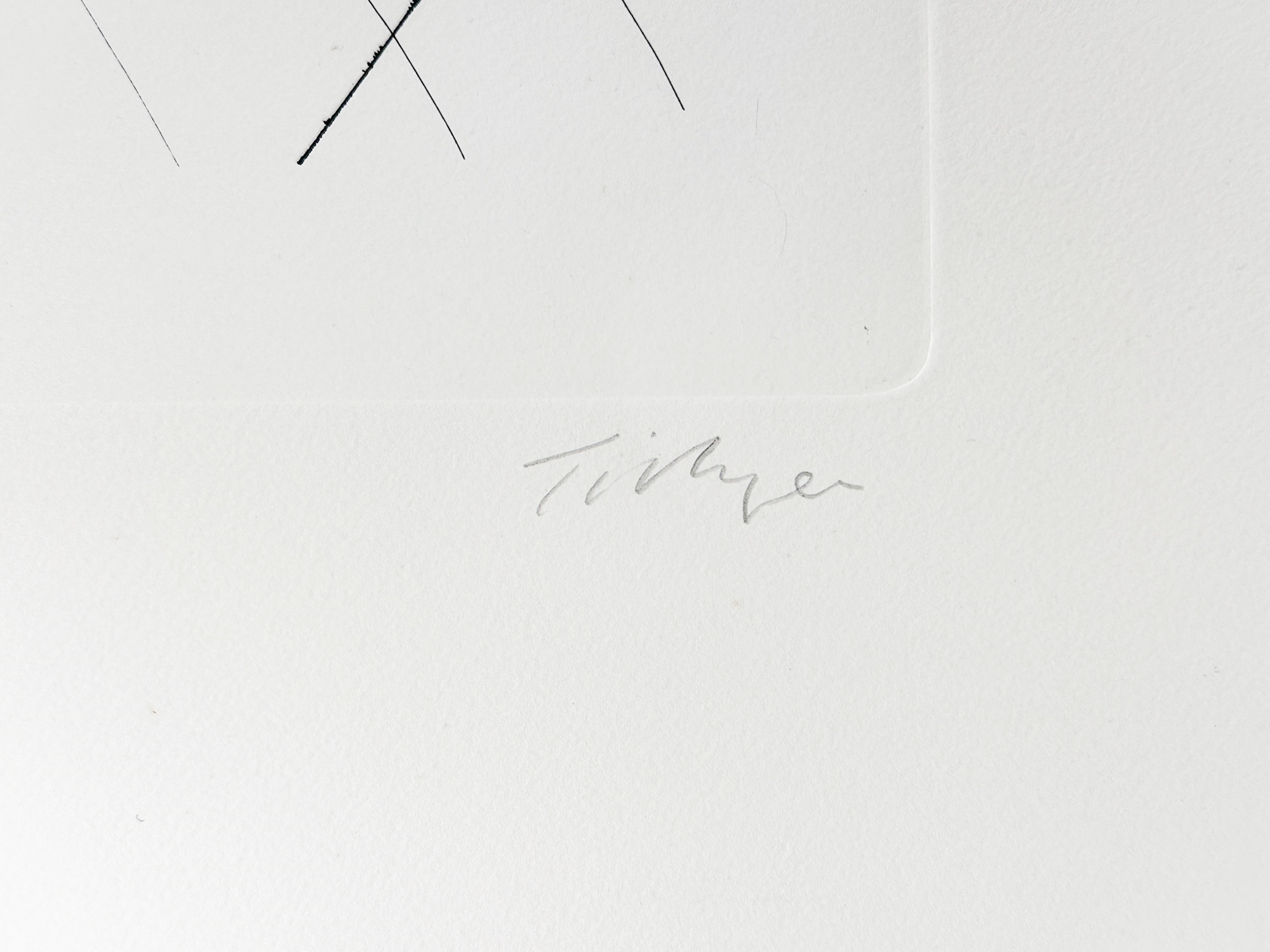Artwork by William Tillyer, Feed Through, Made of Etching on Paper