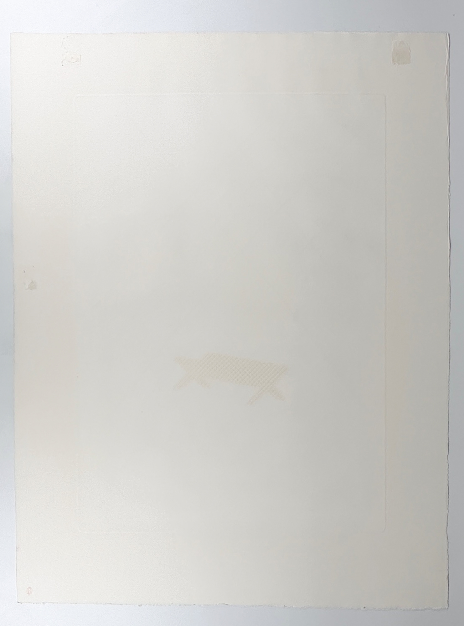 Artwork by William Tillyer, Feed Through, Made of Etching on Paper