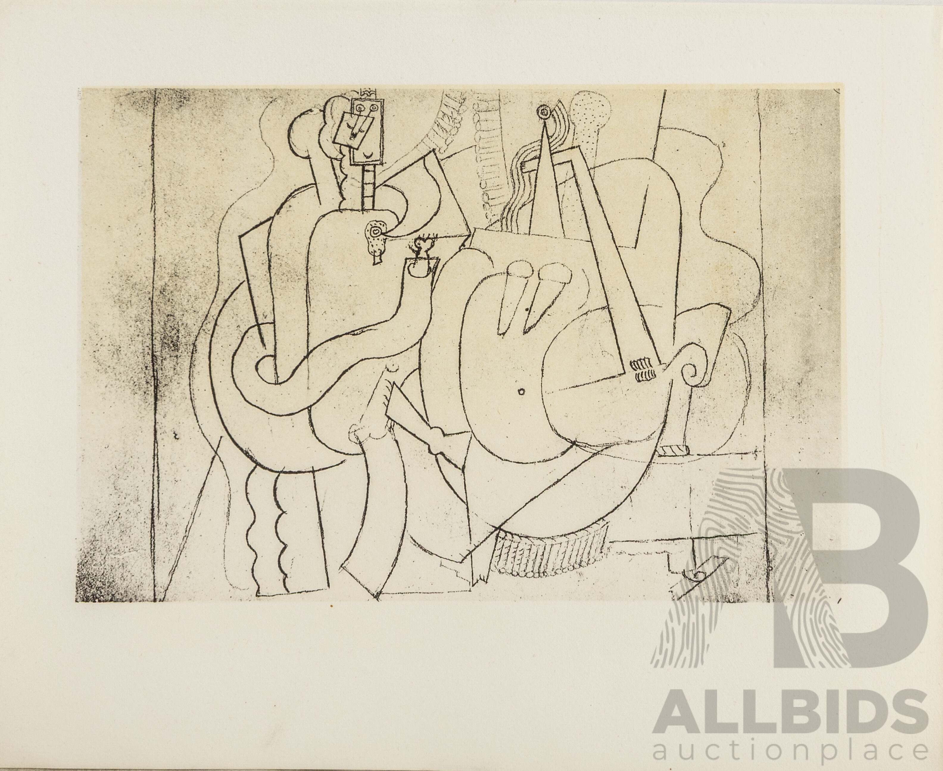 Pablo Picasso | Card Players at Table & Untitled | MutualArt