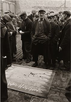 Liverpool Docks [Dockers Collecting for a Colleague Who is Sick - Colin Jones