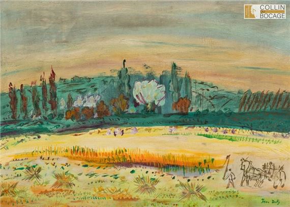 Jean Dufy | Paysage, Preuilly-sur-Claise (1939) | MutualArt