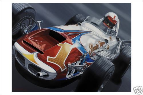 Colin Carter | A J FOYT 1964 WATSON ROADSTER WINNER AUTOGRAPHED COLIN ...