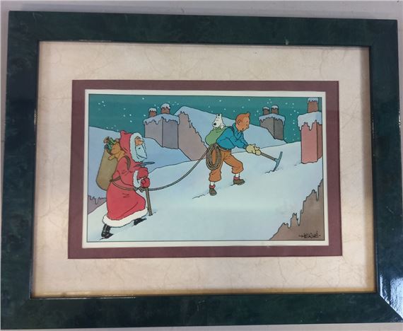 Scène Collector Tintin & Haddock Par Pixi - Coffret 1996 Avec Certificat