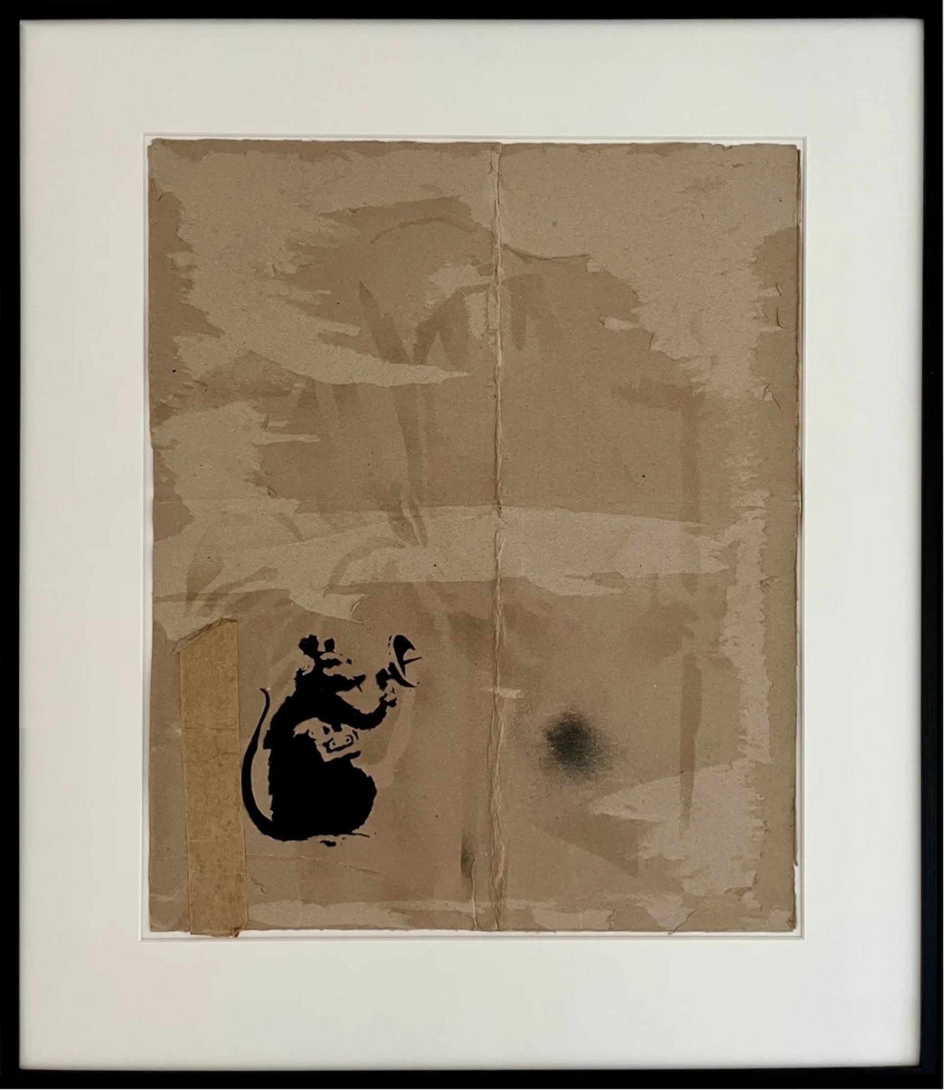 Banksy | Radar Rat (2003) | MutualArt