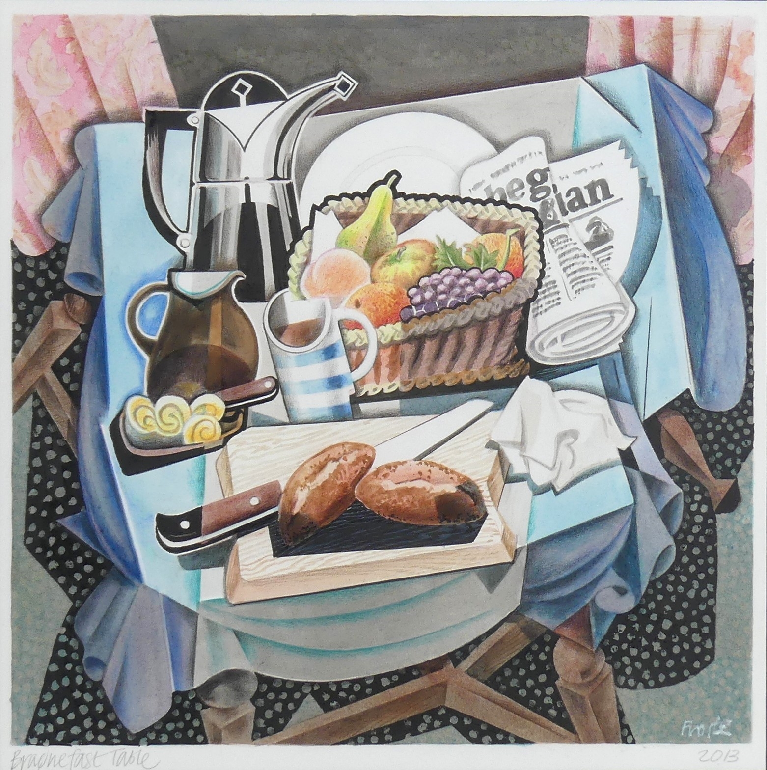 Peter Froste | Breakfast Table (2013) | MutualArt