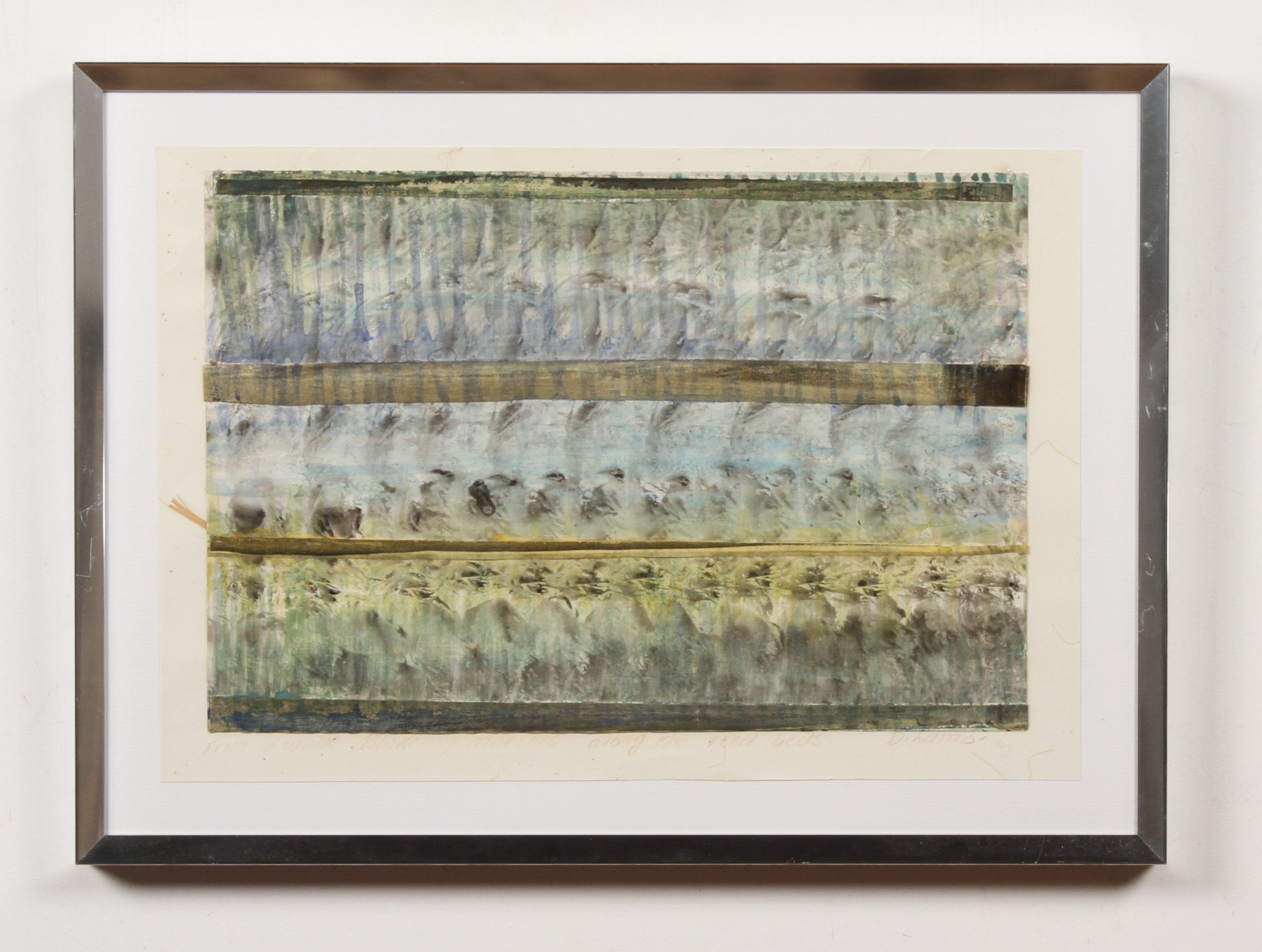 Diana Lamb | From a walk on Blakeney Marshes along the reed beds ...