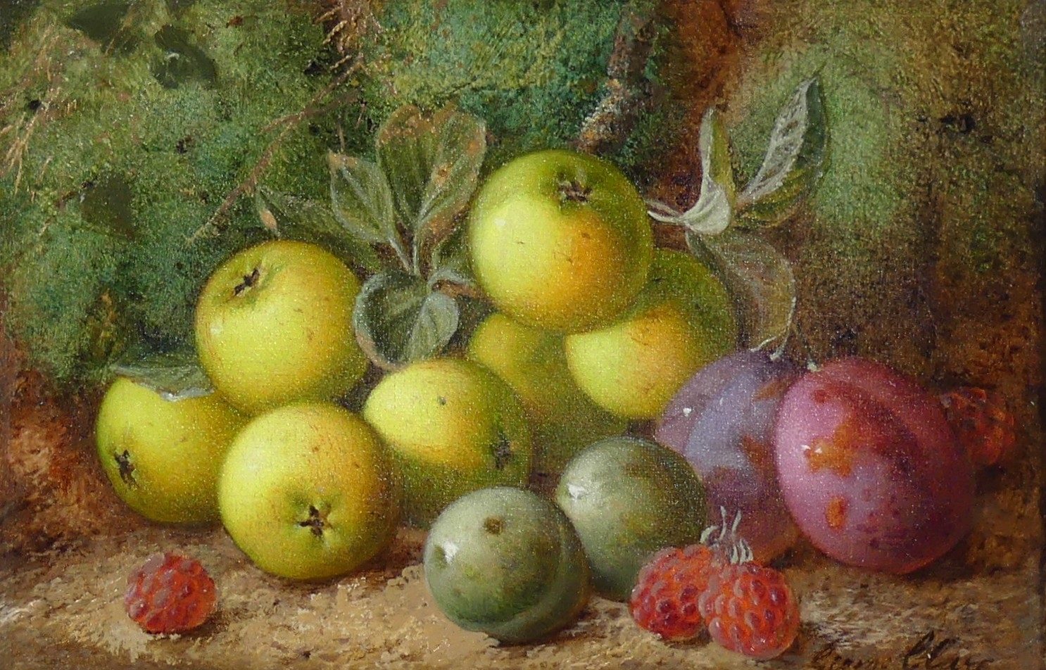 George Clare | Pair; Still life with flowers and birds nest, and Still ...