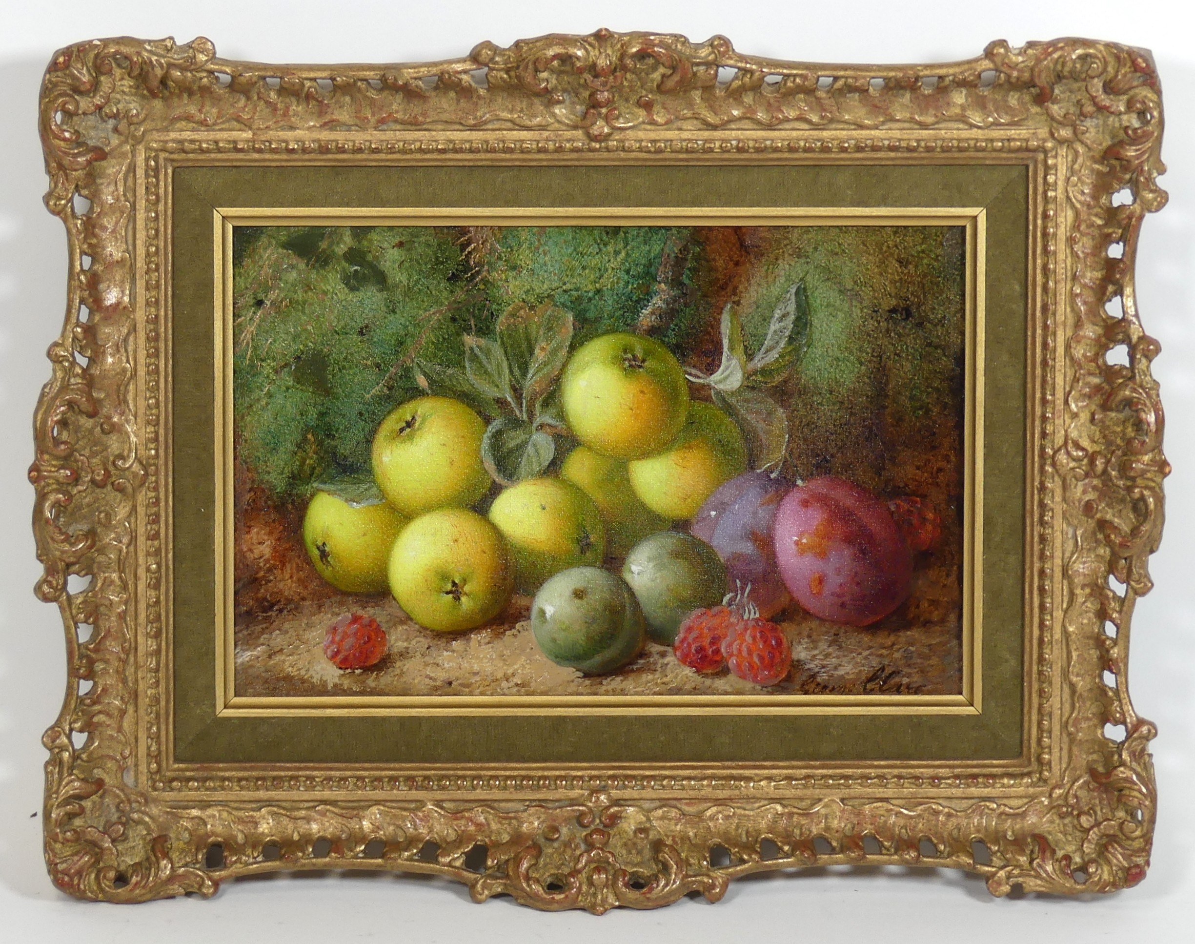George Clare | Pair; Still life with flowers and birds nest, and Still ...