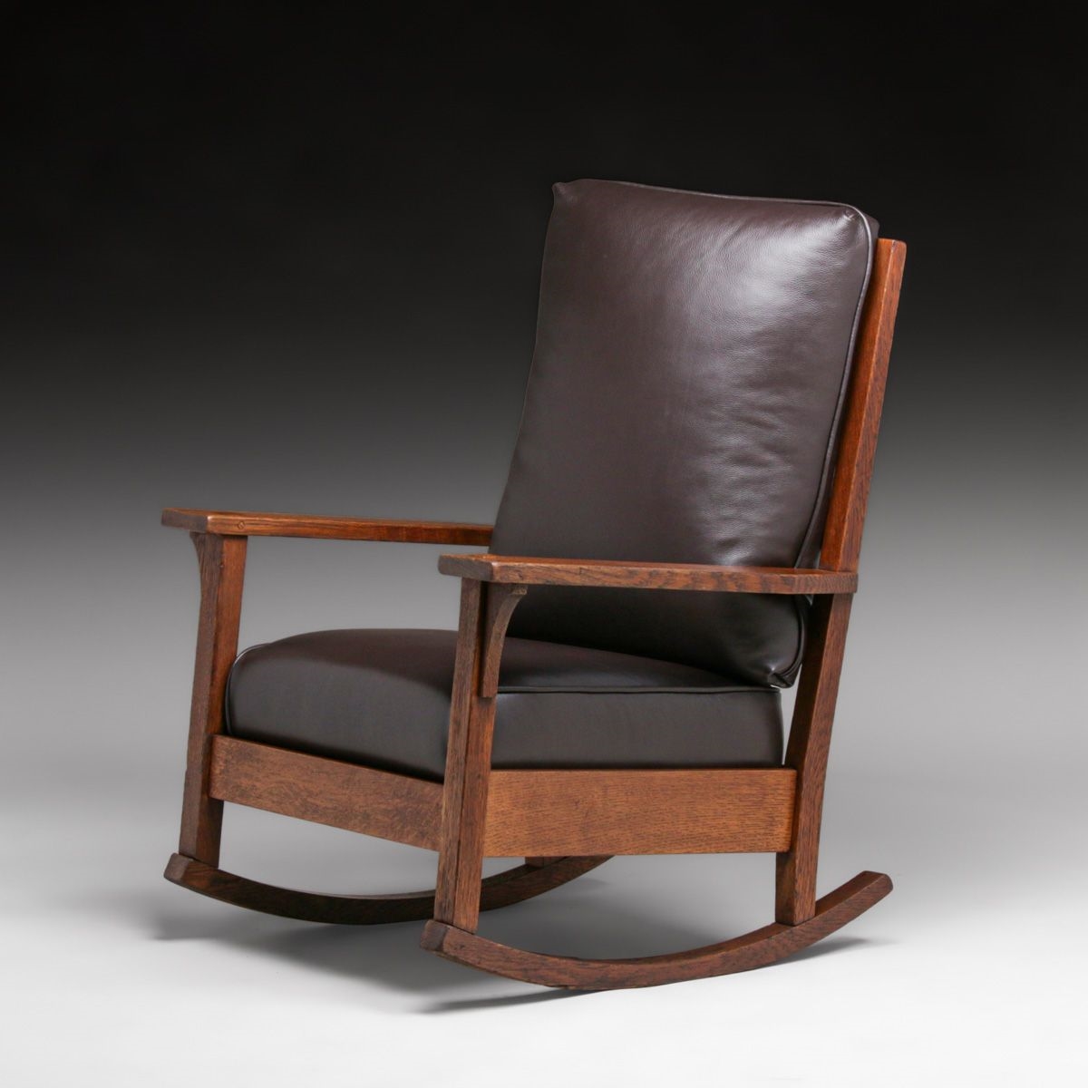 Gustav Stickley | Gustav Stickley #319 Oak Rocker c1910 | MutualArt