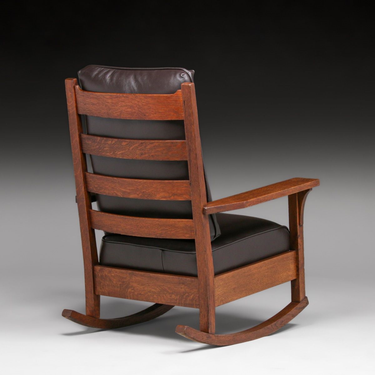 Gustav Stickley | Gustav Stickley #319 Oak Rocker c1910 | MutualArt