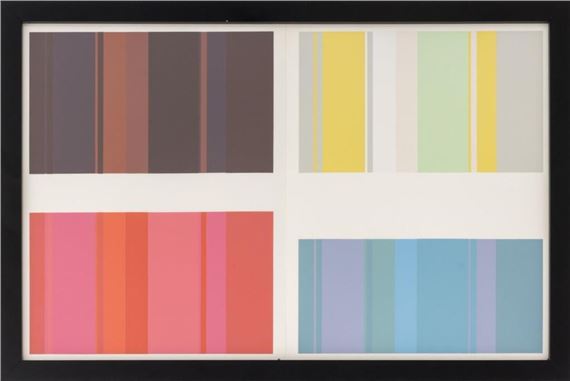 Josef Albers | The Interaction of Color Plate XVIII-10 (1973) | MutualArt