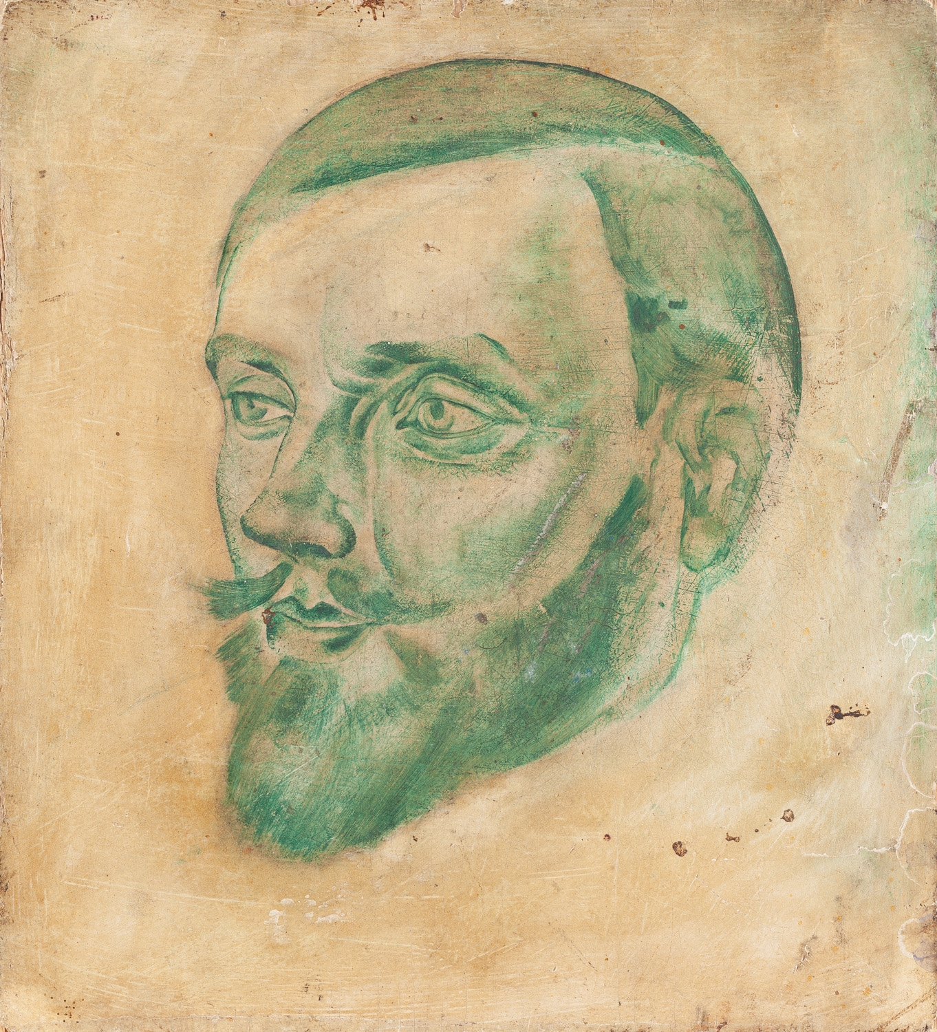 Bolesław Cybis | Head of a Man with a Beard (Circa 1935) | MutualArt