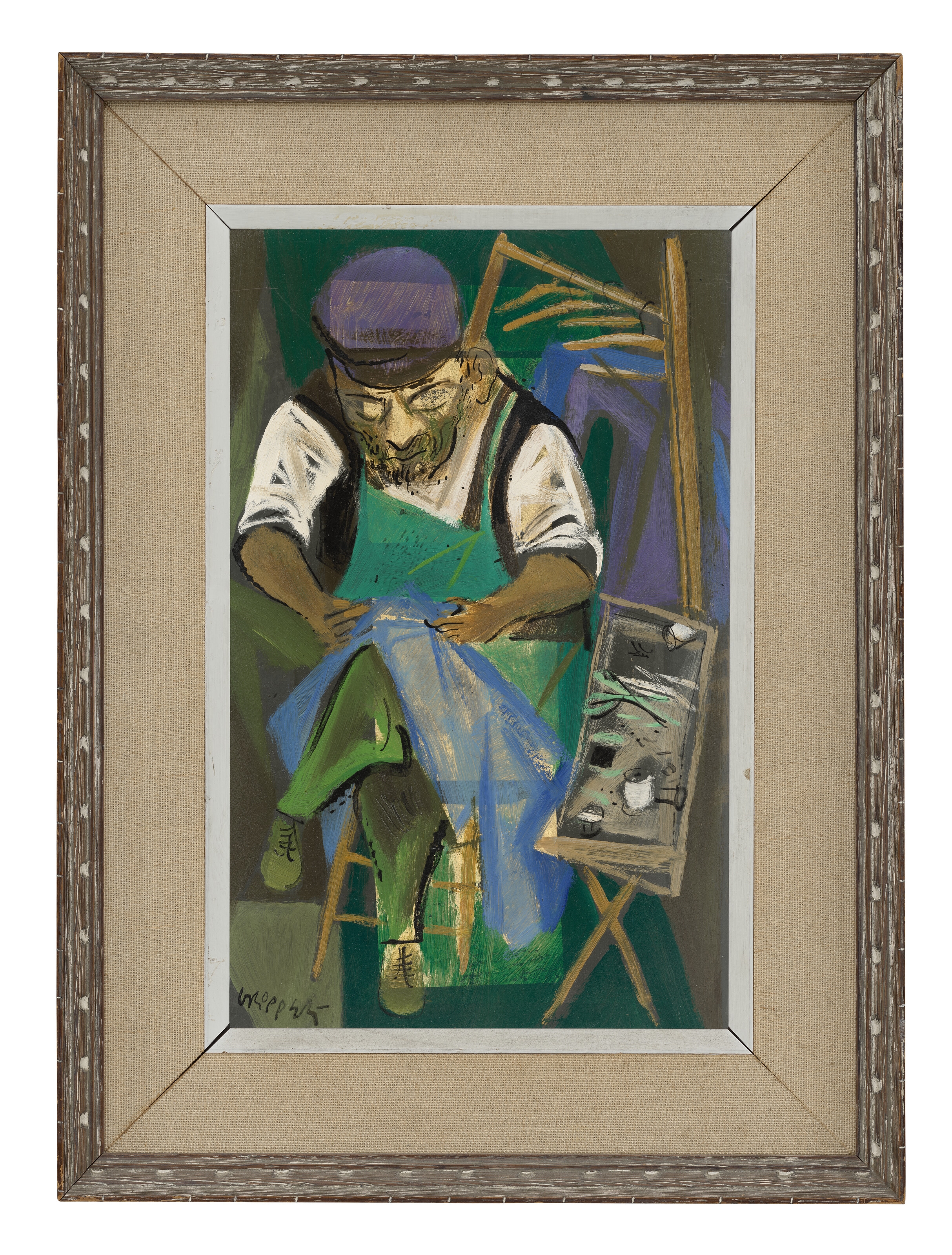 William Gropper | Finishing Tailor (Circa 1961) | MutualArt