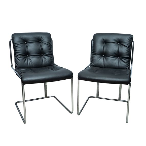 Pair of cantilever armchairs - Gastone Rinaldi