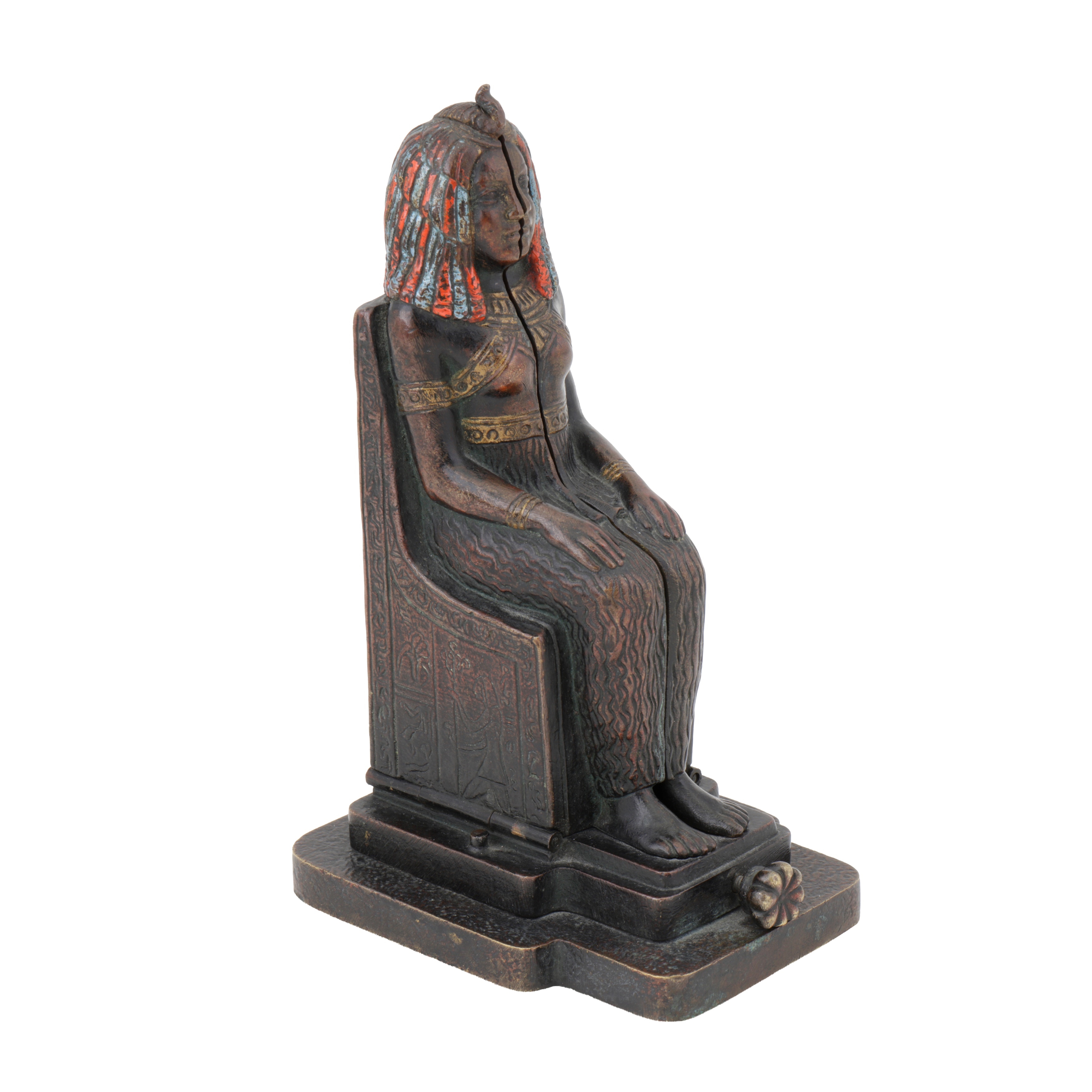 Franz Xaver Bergmann | Erotic metamorphic model of an Egyptian goddess ...