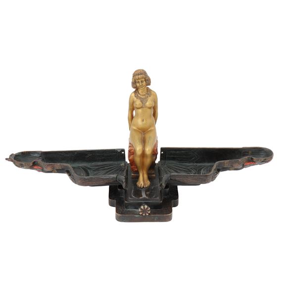 Franz Xaver Bergmann | Erotic metamorphic model of an Egyptian goddess ...
