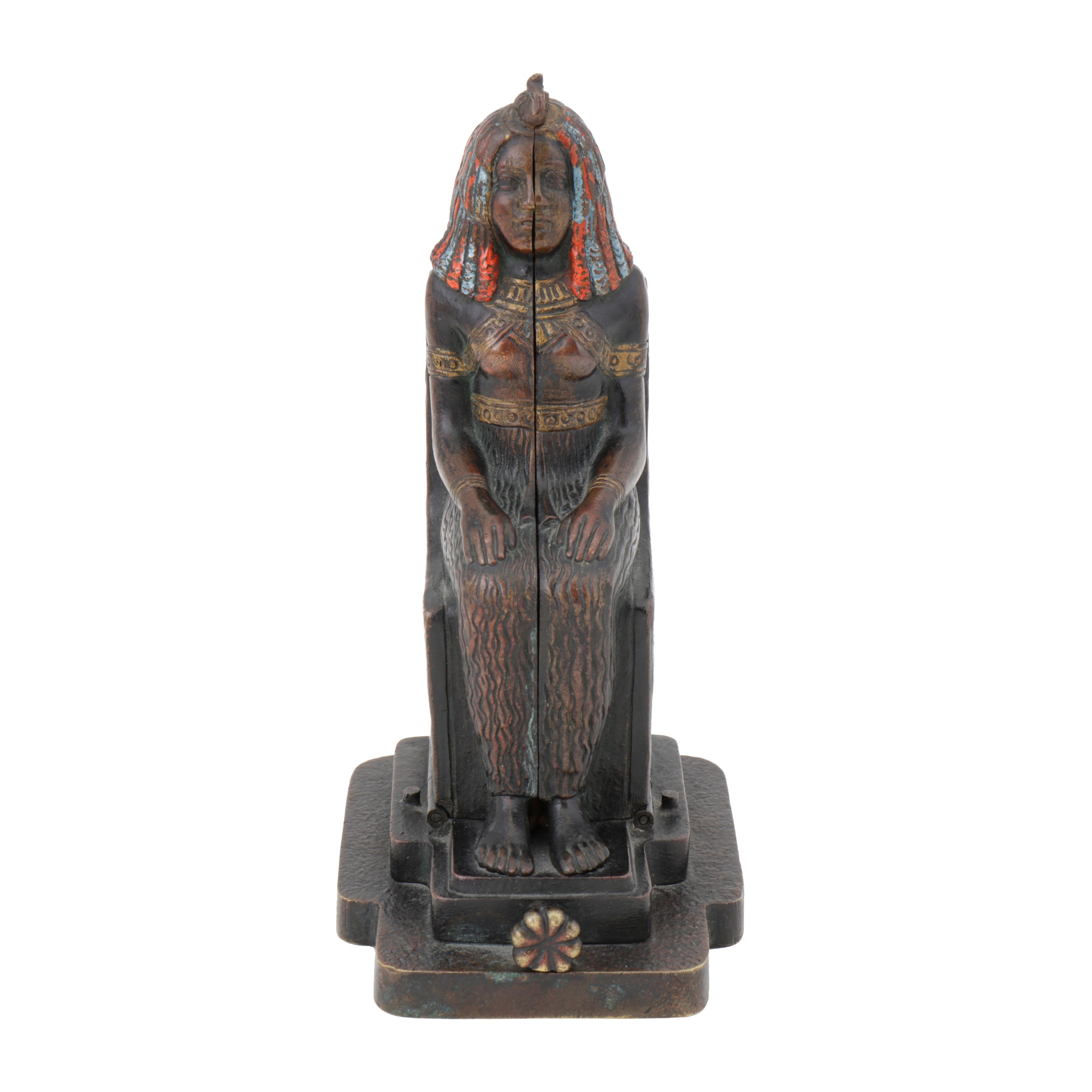 Franz Xaver Bergmann | Erotic metamorphic model of an Egyptian goddess ...