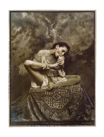 Jan Saudek | The Mother, 19 years old (1991) | MutualArt