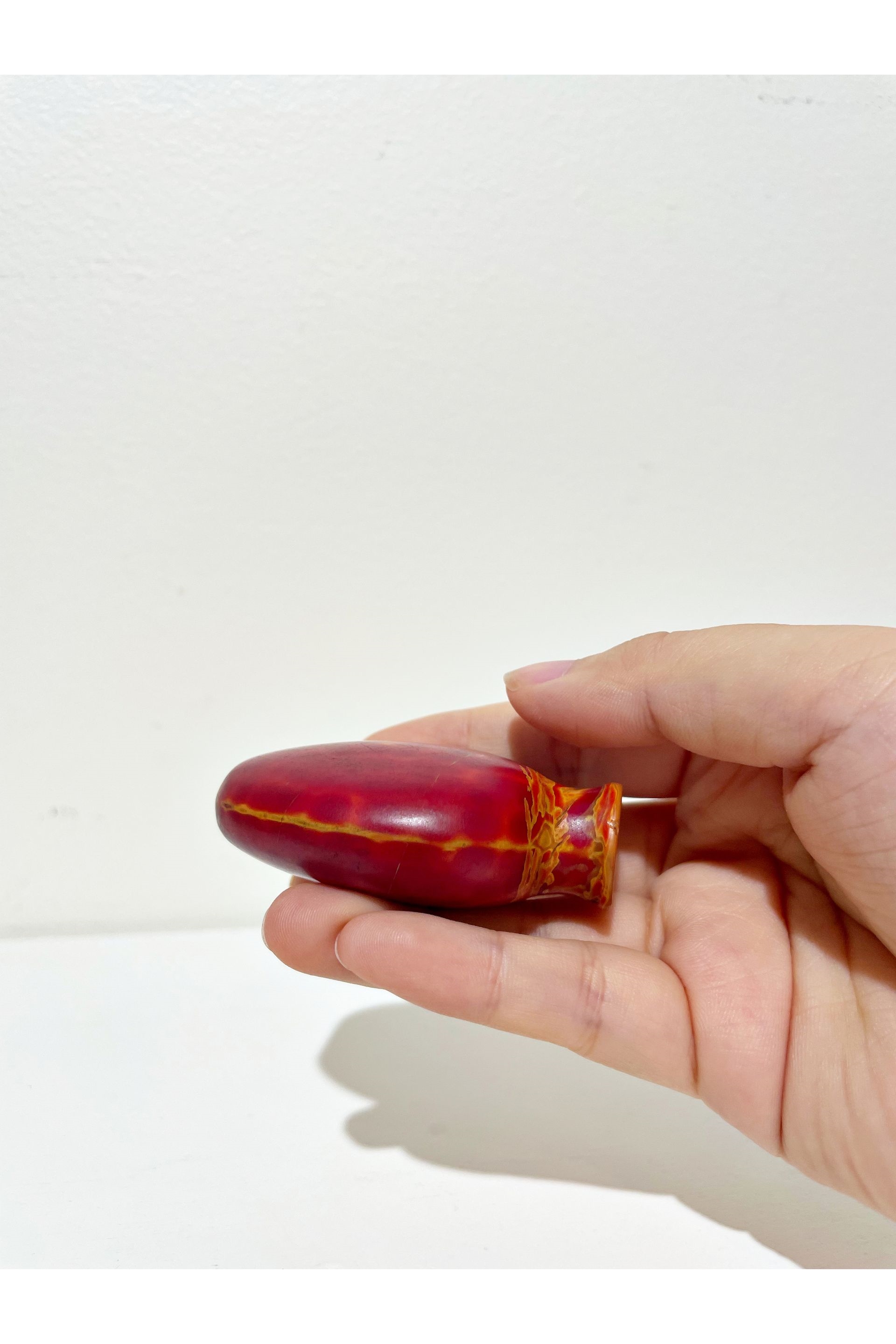 Chinese School | TWO REALGAR GLASS SNUFF BOTTLES | MutualArt