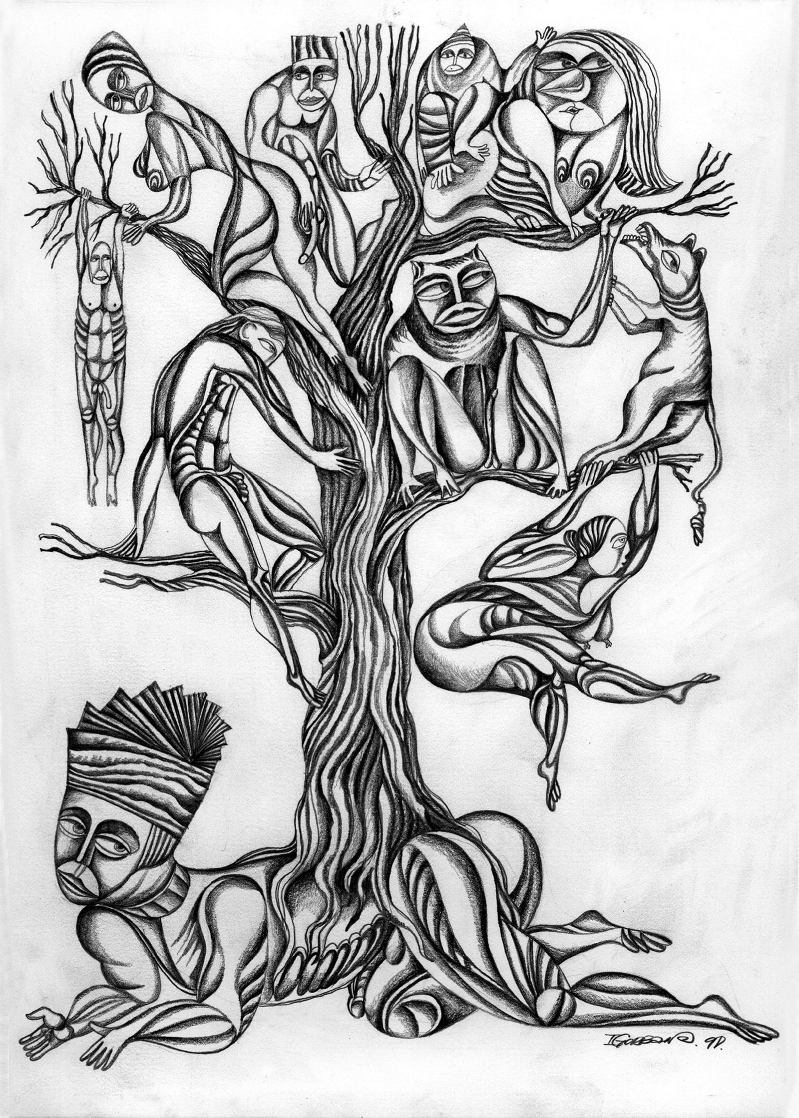 Igor Gorban | The Tale of an Unusual Tree (1998) | MutualArt