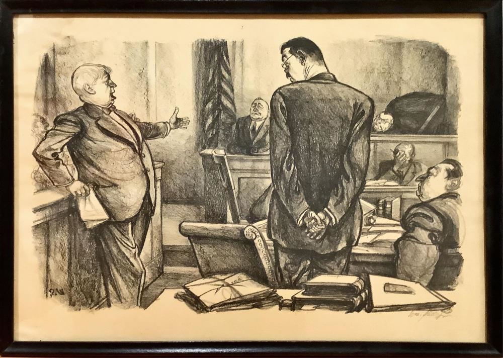 William Sharp | A Sharp Edge of Law | MutualArt
