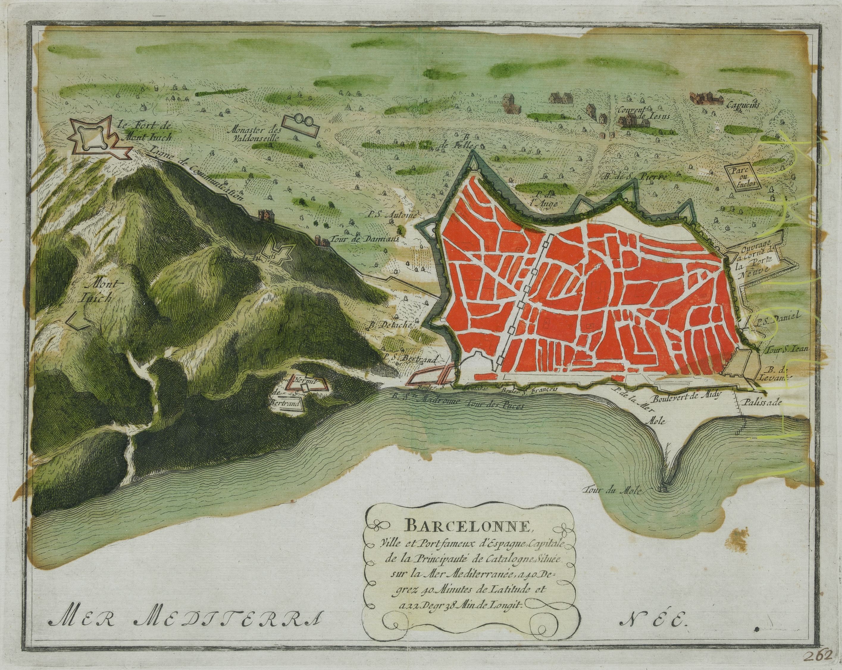 Nicolás de Fer | Barcelona and Basque Coast | MutualArt